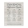 Stupell Industries Stain Removal Reference Guide Canvas Art 16 x 20 Inches Easy to Hang and Sturdy Made in USA by Lettered and Lined