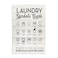 Stupell Industries Rustic Laundry Symbols Guide Wall Plaque Art 10 x 15 Inches Easy to Hang and Sturdy Made in USA by Lettered and Lined