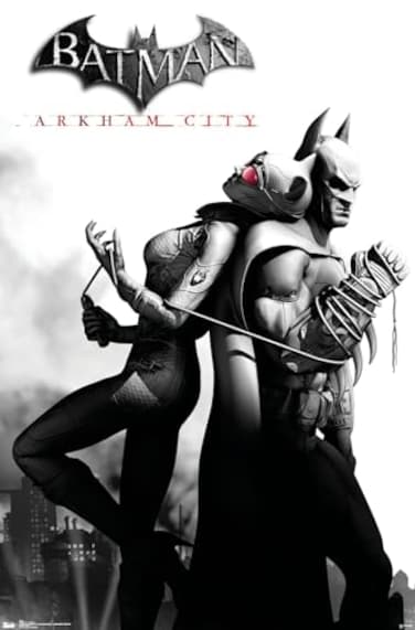 Trends International DC Comics VIdeo Game Arkham City Catwoman Wall Poster 22375 x 34 Premium Unframed Version