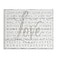 Stupell Industries Love Is Patient Grey on White Planked Look Canvas Art 30 x 24 Inches Easy to Hang and Sturdy Made in USA by Jennifer Pugh