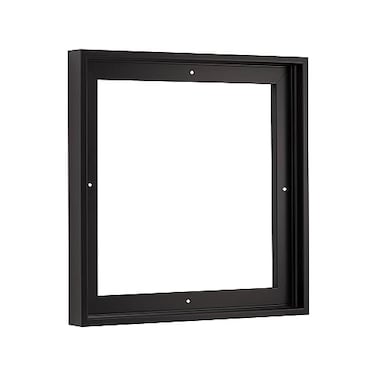 Pixy Canvas PIXY CANVAS Floater Frame 12x12 for 34 075 inch Deep Canvas PaintingsCanvas PrintsWood Canvas PanelsWall ArtWall DecorHome DecorArtwork Black 12 x 12 inch Square