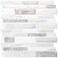 WOWSTAR 10 Sheet Marble Peel and Stick Backsplash for KitchenSelfAdhesive Tile Backsplash for Kitchen Bathroom 12 x 12 Beige White