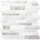 WOWSTAR 10 Sheet Marble Peel and Stick Backsplash for KitchenSelfAdhesive Tile Backsplash for Kitchen Bathroom 12 x 12 Beige White