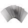 StyloVue 100 Pieces Peel and Stick Backsplash for Kitchen 3 x 6 PVC Subway Tile Upgraded Brushed Stainless Backsplash Stick on Tile Elevate Kitchen Bathroom FireplaceRV