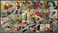 RoomMates JL1398M Marvel Comic Panel XL Water Activated Spray and Stick Removable Wall Mural 6 X 105
