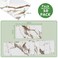 INNO STICKERS 10Sheet Subway Peel and Stick Backsplash 12 x 24 Glossy Calacatta Gold Acrylic Self Adhesive Waterproof Wall Stickers Stick on Tiles for Kitchen Bathroom Shower