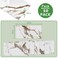 INNO STICKERS 10Sheet Subway Peel and Stick Backsplash 12 x 24 Glossy Calacatta Gold Acrylic Self Adhesive Waterproof Wall Stickers Stick on Tiles for Kitchen Bathroom Shower