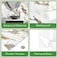 INNO STICKERS 10Sheet Subway Peel and Stick Backsplash 12 x 24 Glossy Calacatta Gold Acrylic Self Adhesive Waterproof Wall Stickers Stick on Tiles for Kitchen Bathroom Shower
