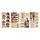 RoomMates RMK1257SCS Wine Tasting Peel and Stick Wall Decals 8 Inch