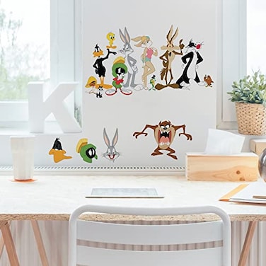RoomMates Roommates RMK5174SCS Looney Toons Peel and Stick Wall Decals