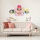 RoomMates RMK5391GM Powerpuff Girls Giant Peel and Stick Wall Decals with Alphabet for Personalization