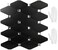 STICKGOO Peel and Stick Backsplash 10 Sheets Kitchen Mosaic Tile Sticker Black Brushed Aluminum Composite Panel Stick on Backsplash for Kitchen Countertop Bathroom Vanity
