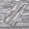 StyloVue 20 Sheets Peel and Stick Backsplash Distressed Wood with Metal Silver Self Adhesive Wall Tiles Upgrade Your Kitchen Backsplash RV Fireplace