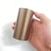 TOOLDECO Brushed Imitation Metal Stickers SelfAdhesive Baseboard Wall Borders Door Frame Window Frame Decoration Stainless Steel Frame Stickers Border39 inch x 196 inch Brown