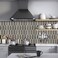 Vamos Tile Peel and Stick Backsplash Seamless TileStick on Backsplash for Kitchen and BathroomMarble Look PVC Mixed Metal Gold Self Adhesive Metal Mosaic Tiles 10 Sheets