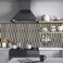 Vamos Tile Peel and Stick Backsplash Seamless TileStick on Backsplash for Kitchen and BathroomMarble Look PVC Mixed Metal Gold Self Adhesive Metal Mosaic Tiles 10 Sheets