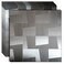 XUANINY 10Sheet Peel and Stick Metal Backsplash Tiles Self Adhesive Brushed Aluminum Subway 3D Wall Sticker for Kitchen Bathroom 10 Light Black Brushed