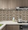 ymmxge YMMXGE 5Sheet Peel and Stick Backsplash PVC Wall Tile for Kitchen Bathroom Self Adhesive Hexagon Aluminum Sticker 12x104x015 5 Yellow MarbleGold