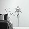 RoomMates Disney The Nightmare Before Christmas Jack Giant Peel and Stick Wall Decals Vinyl 1 Sheet Made in USA