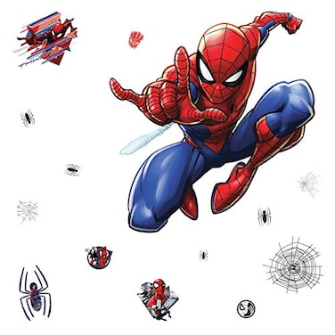 RoomMates Marvel SpiderMan Giant Peel and Stick Wall Decals RMK4234GM