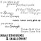 Zonon 7 Pcs Inspirational Vinyl Wall Decals Motivational Quotes Peel and Stick Removable Positive Saying Affirmation Stickers for Office Classroom School Mirror Home Bathroom