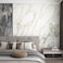 Ekmxmax White with Black Peel and Stick Wallpaper 16354 Marble Granite Texture Contact Paper Easy Remove Glossy Thick Vinyl Sticker Self Adhesive Waterproof for Kitchen Furniture Desk Countertop