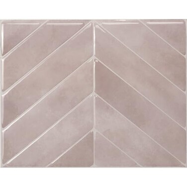 Smart Tiles SMART TILES Peel and Stick Backsplash 5 Sheets of 1143 x 838 3D Adhesive Peel and Stick Tile Backsplash for Kitchen Bathroom Wall Tile