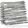 DICOFUN 10Sheet Peel and Stick Backsplash Wall Tile PVC Kitchen Backsplash Peel and Stick in Distressed Wood 94 sqft