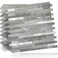 DICOFUN 10Sheet Peel and Stick Backsplash Wall Tile PVC Kitchen Backsplash Peel and Stick in Distressed Wood 94 sqft