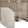 ARTSLAT 4Pack 3D PU Stone Wall Panels for Interior Decor Faux Stone Accent Tiles White 4724x2362x06118 Waterproof Lightweight 3D Wall Design