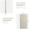 ARTSLAT 4Pack 3D PU Stone Wall Panels for Interior Decor Faux Stone Accent Tiles White 4724x2362x06118 Waterproof Lightweight 3D Wall Design