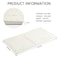 ARTSLAT 4Pack 3D PU Stone Wall Panels for Interior Decor Faux Stone Accent Tiles White 4724x2362x06118 Waterproof Lightweight 3D Wall Design