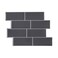 GRIPRO Peel and Stick Backsplash Wall Tile for Kitchen Backsplash 11x11 3D Adhesive Backsplash Tile for Kitchen Bathroom 3D Wall Panels 4 Sheets Dark Grey