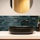 Smart Tiles SMART TILES Peel and Stick Backsplash 5 Sheets of 1156 x 838 3D Adhesive Peel and Stick Tile Backsplash for Kitchen Bathroom Wall Tile