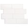 Smart Tiles SMART TILES Peel and Stick Backsplash 5 Sheets of 1156 x 838 3D Adhesive Peel and Stick Tile Backsplash for Kitchen Bathroom Wall Tile
