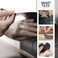 Smart Tiles SMART TILES Peel and Stick Backsplash 5 Sheets of 1156 x 838 3D Adhesive Peel and Stick Tile Backsplash for Kitchen Bathroom Wall Tile