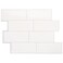 Smart Tiles SMART TILES Peel and Stick Backsplash 5 Sheets of 1156 x 838 3D Adhesive Peel and Stick Tile Backsplash for Kitchen Bathroom Wall Tile