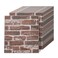 Greymond 3D Wall Panels Peel and Stick in Red White 40 PCS XPE Foam 3D Wallpaper Faux Brick Wall Panels for Bedroom Stairs Kitchen