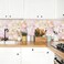 AROMMO Pink Peony Blossom Large Floral Peel and Stick Wallpaper 177x118