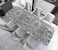 burgeliy Grey Marble Vinyl Wrap Protector Auto Modification Wallpaper 158x356 Classic Style Waterproof HeatResistant3D Thickened Peel and Stick Countertops Cabinets Self Adhesive Tint Film