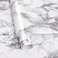 Caltero Marble Contact Paper 157 x 236 Black White Grey Marble Peel and Stick Glossy Wallpaper for Countertop Kitchen Cabinets Bathroom