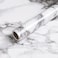 Caltero Marble Contact Paper 157 x 236 Black White Grey Marble Peel and Stick Glossy Wallpaper for Countertop Kitchen Cabinets Bathroom
