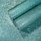 CHIHUT 157x100 Peel and Stick Light Blue Glitter Wallpaper Roll Sparkly Glitter Wall Covering Removable Self Adhesive Shimmer Glitter Contact Paper Fabric Wallpaper for Bedroom Walls Cabinets