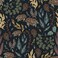 COKCOKR Dark Leaves Peel and Stick Wallpaper 1771 x 1181 SelfAdhesive Removable Floral Wallpaper