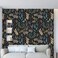 COKCOKR Dark Leaves Peel and Stick Wallpaper 1771 x 1181 SelfAdhesive Removable Floral Wallpaper