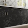 Decotalk Embossed Wallpaper Black Peel and Stick Wallpaper Textured 177x200 Embossed Wall Paper Removable Black Textured Vinyl Contact Paper for Cabinets and Drawers