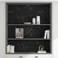 Decotalk Embossed Wallpaper Black Peel and Stick Wallpaper Textured 177x200 Embossed Wall Paper Removable Black Textured Vinyl Contact Paper for Cabinets and Drawers