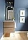 Dimoon 236x177 Blue Peel and Stick Wallpaper Contact Paper Modern Self Adhesive Wall Paper Removable Renter Friendly Textured Solid Color Shelf Cabinet Vinyl Roll 236x177Blue Grey