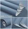 Dimoon 590x177 Blue Peel and Stick Wallpaper Contact Paper Modern Self Adhesive Wall Paper Removable Renter Friendly Textured Solid Color Shelf Cabinet Vinyl Roll 590x177Blue Grey