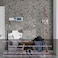 Dviolet 177 x 3937 Peel and Stick Wallpaper Grey Floral Contact Paper Removable Wallpaper Decorative Self Adhesive Modern Wall Paper